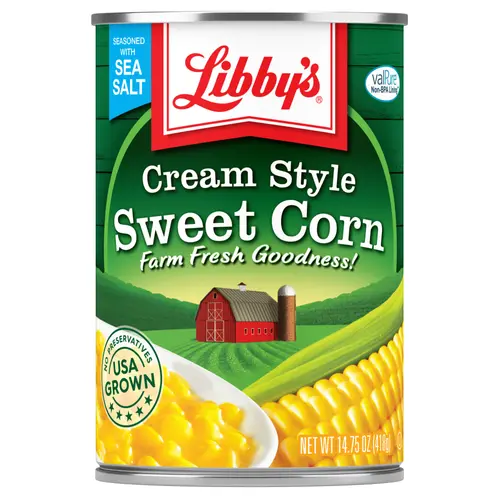 Libby's Â® Cream Style Sweet Corn 14.75 oz. Can