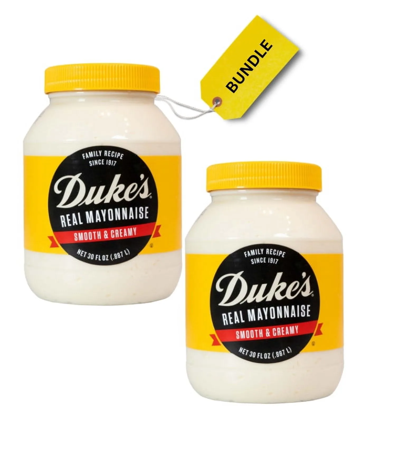 Dukeâ€™s Real Mayonnaise 30oz (2 Pack Bundle)