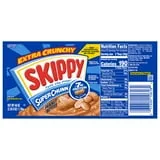 SKIPPY SUPER CHUNK Peanut Butter, 7 g Protein Per Serving, Shelf-Stable, 40 oz Plastic Jar