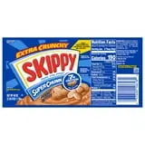 SKIPPY SUPER CHUNK Peanut Butter, 7 g Protein Per Serving, Shelf-Stable, 40 oz Plastic Jar