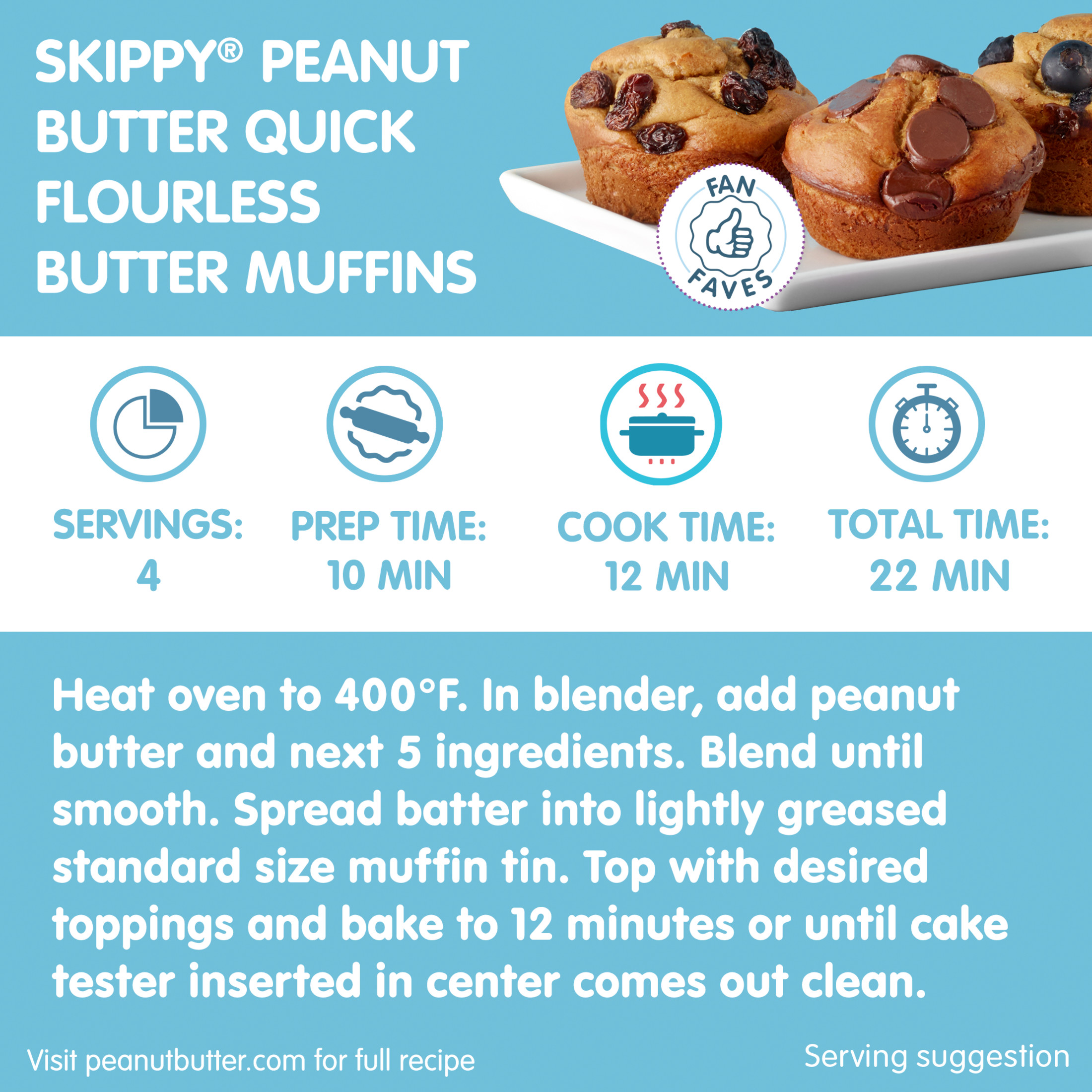 SKIPPY SUPER CHUNK Peanut Butter, 7 g Protein Per Serving, Shelf-Stable, 40 oz Plastic Jar thumbnail 2
