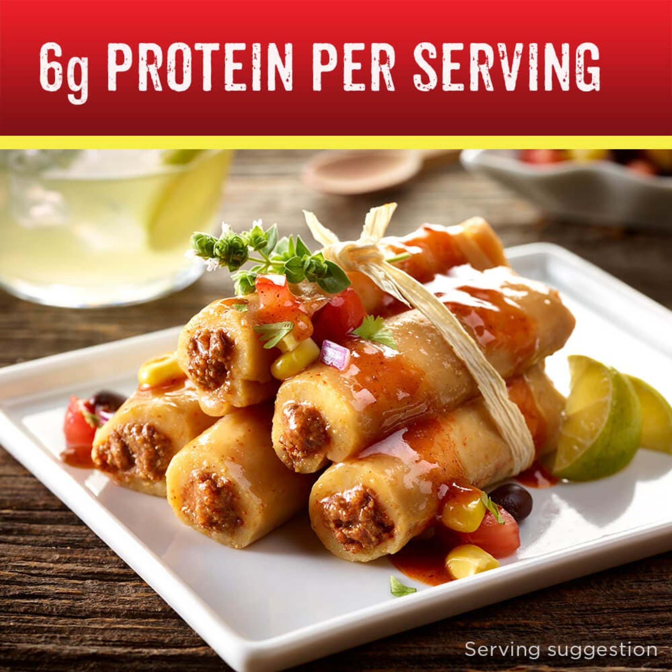 HORMEL Beef Tamales in Chili Sauce, Shelf-Stable, 15 oz Steel Can thumbnail 3