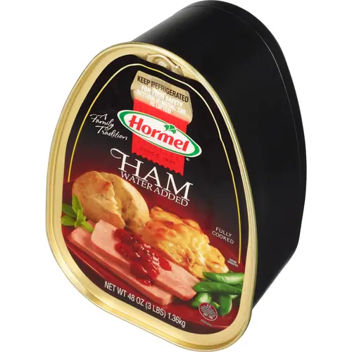 HORMEL Canned Ham, Fully Cooked, Refrigerated, 48 oz Steel Can thumbnail 4