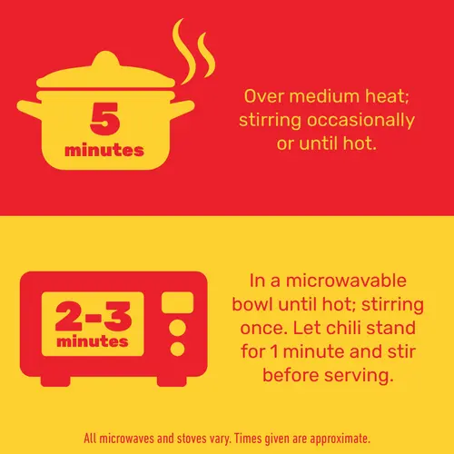 HORMEL Chili, Beef and Pork, No Beans Canned Chili, No Artificial Ingredients, Shelf-Stable, 10.5 oz Steel Can thumbnail 3