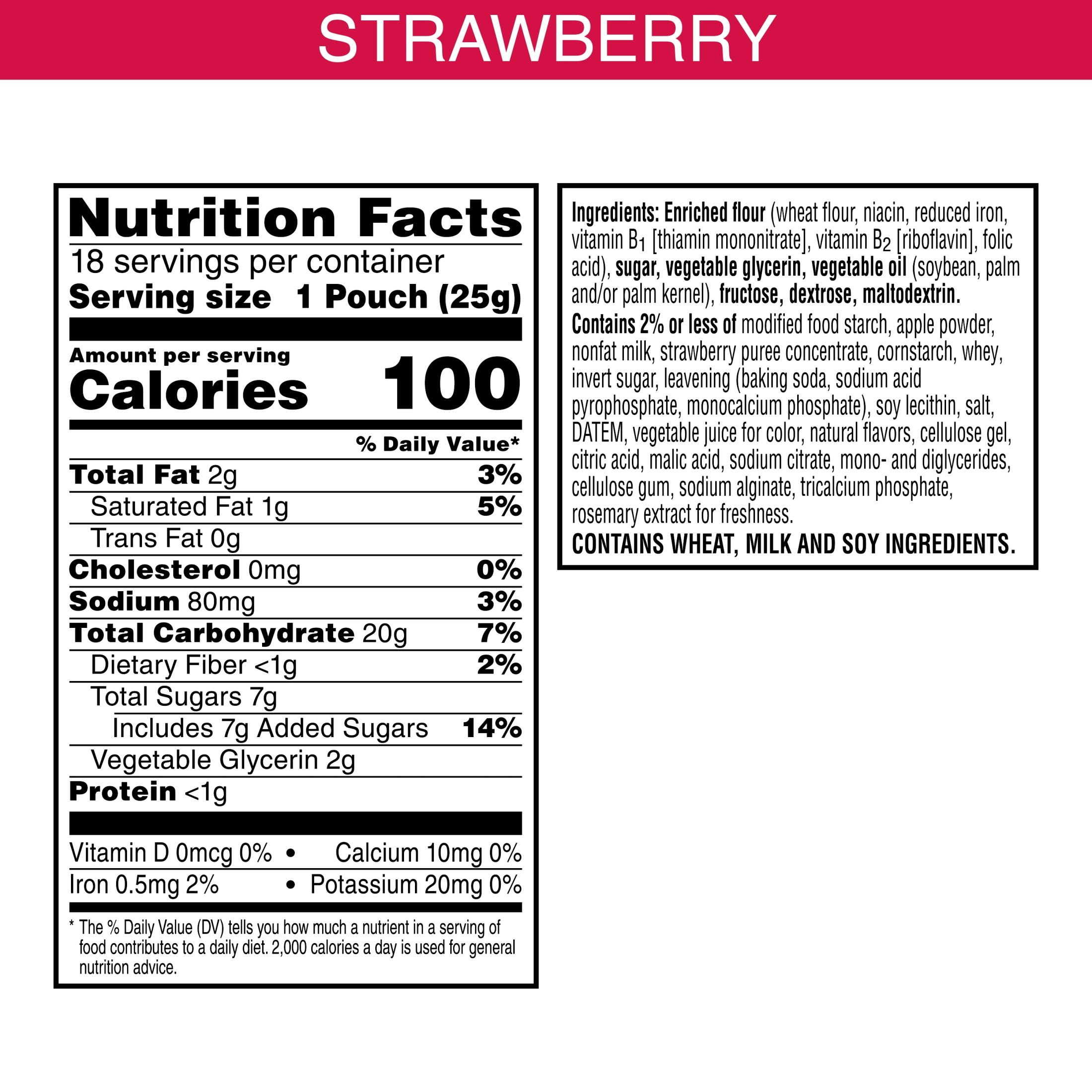 Special K Bar Strawberry Chewy Pastry Crisps, 100 Calories, 15.84 oz, 36 Count thumbnail 3