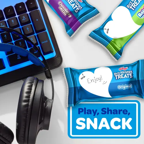 Rice Krispies Treats Variety Pack Chewy Crispy Marshmallow Squares, Kids Snacks, 12.1 oz, 16 Count thumbnail 4