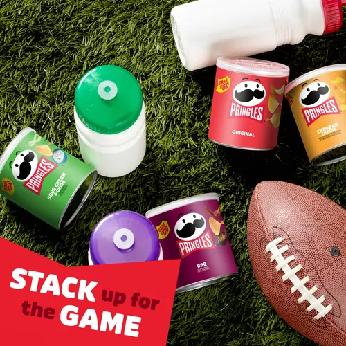 Pringles Variety Pack Potato Crisps Chips, Lunch Snacks, 16 Count thumbnail 3