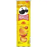 Pringles Hot Honey Potato Crisps Chips, Lunch Snacks, 5.5 oz Canister