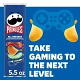 Pringles All Dressed Potato Crisps Chips, Lunch Snacks, 5.5 oz Canister thumbnail 4