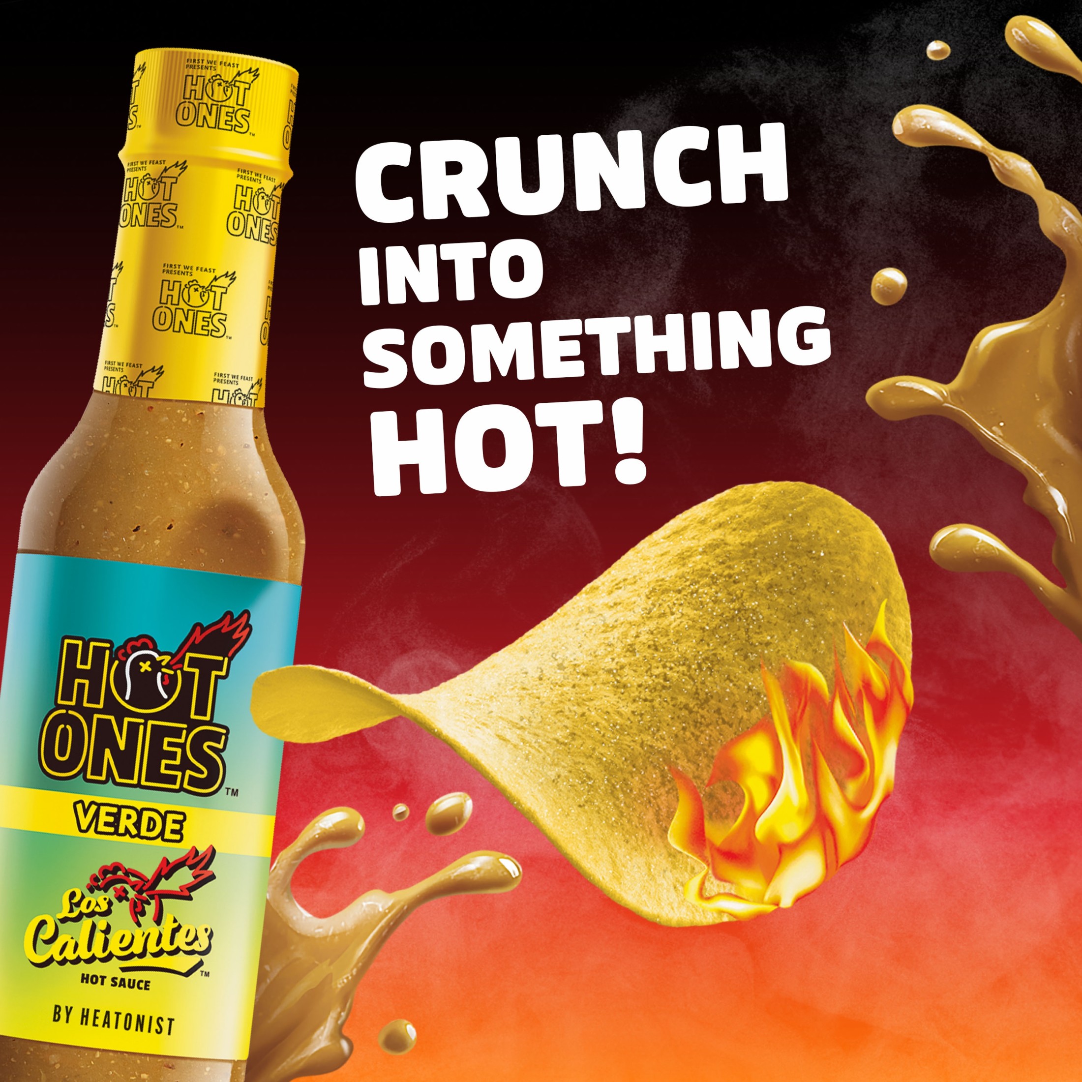 Pringles Hot Ones Verde Potato Crisps Chips, Spicy Snacks, 5.5 oz thumbnail 4