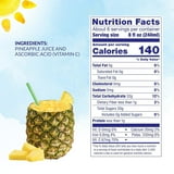 Dole All Natural 100% Pineapple Juice, 46 fl oz Can thumbnail 3