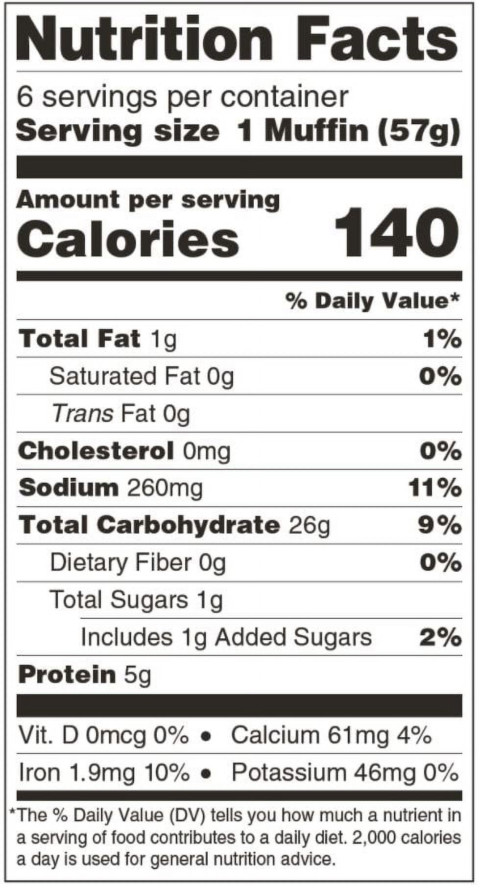 Bubba's English Muffin 12ct thumbnail 3