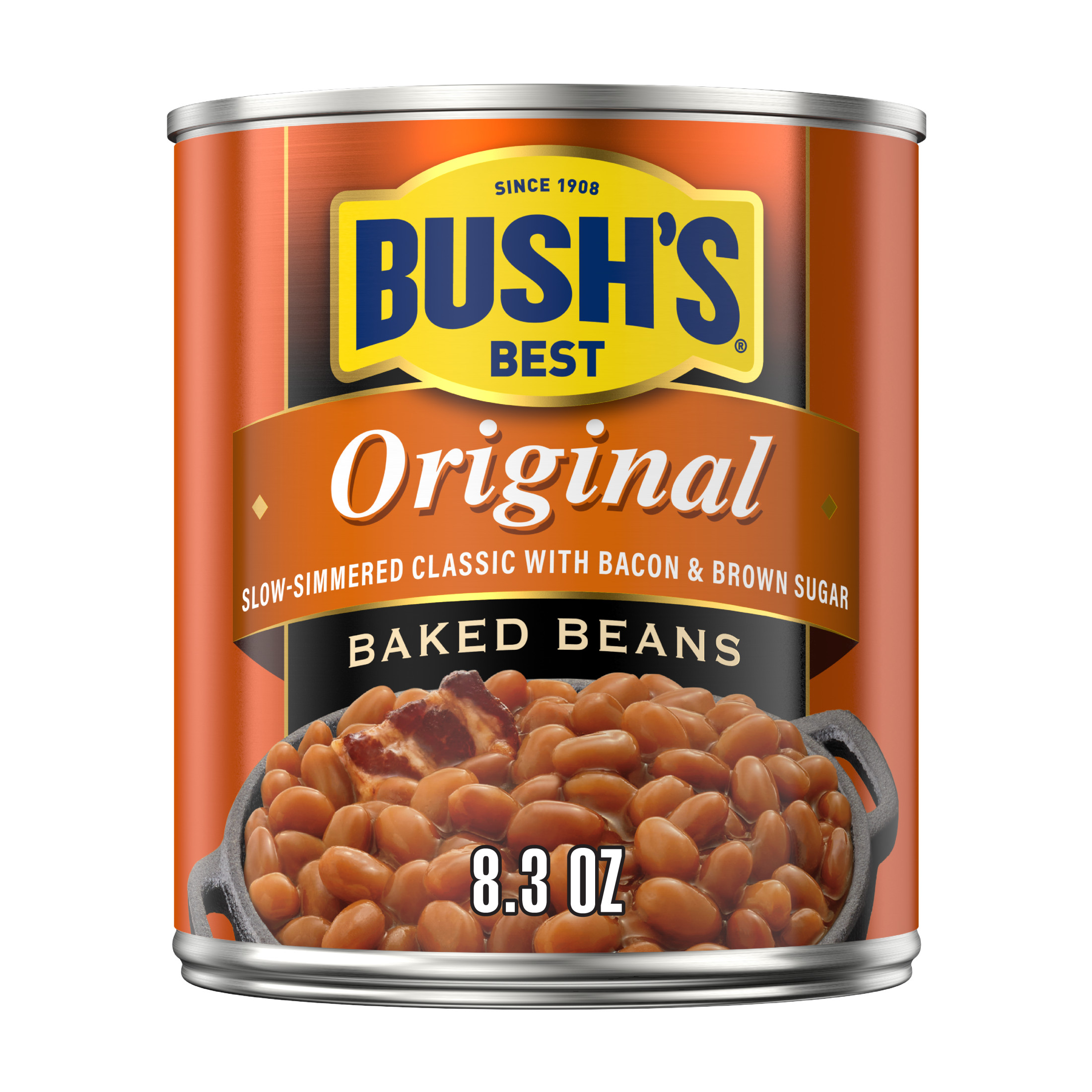 Bush's Original Baked Beans, Canned Beans, 8.3 oz Can