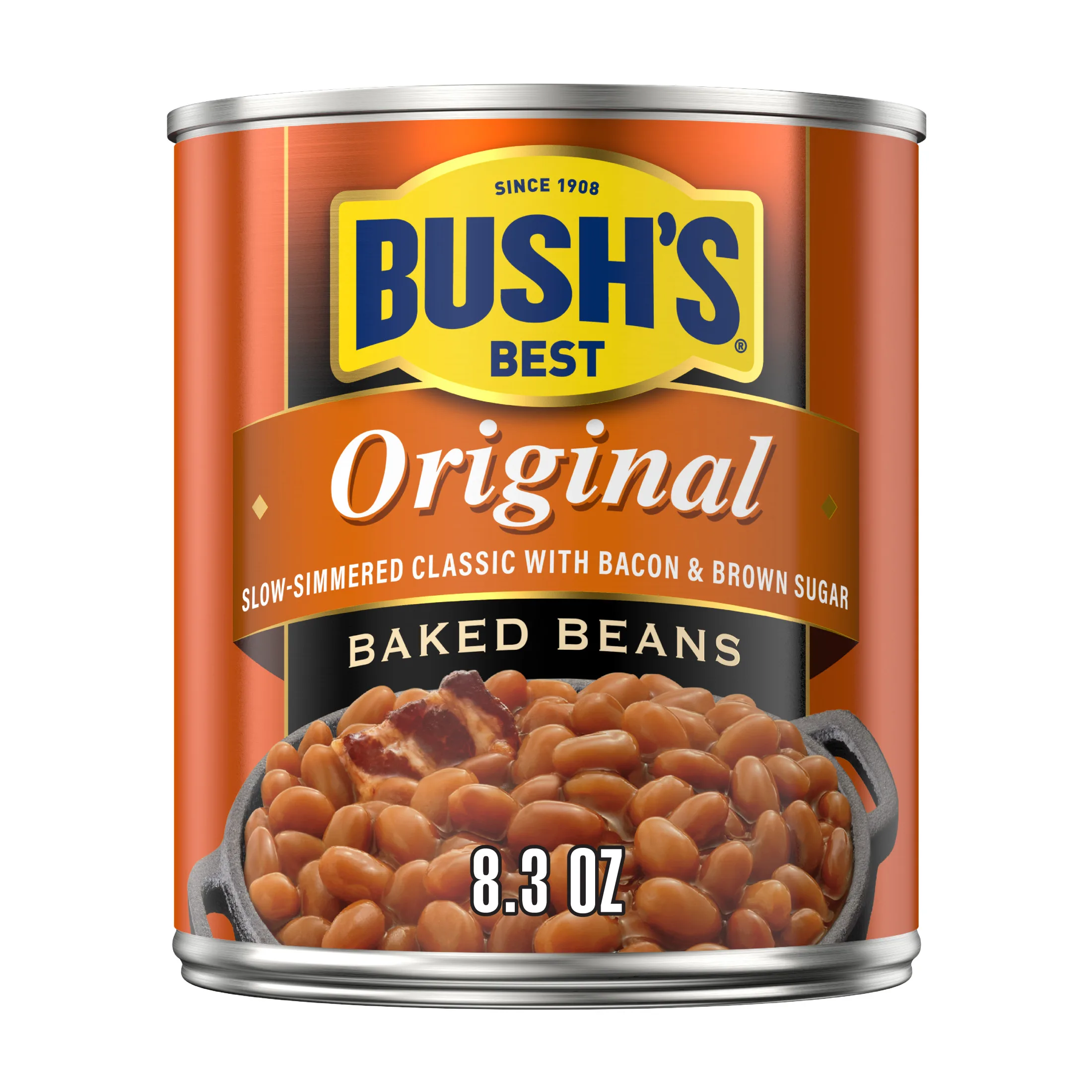 Bush's Original Baked Beans, Canned Beans, 8.3 oz Can