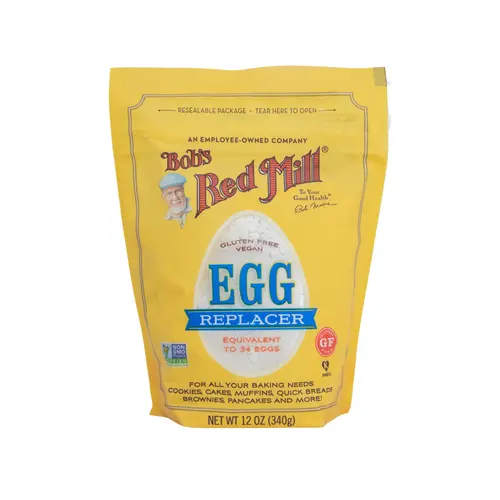 Bob's Red Mill, Gluten Free, Vegan, Egg Replacer, Shelf Stable 12 oz Plastic Pouch