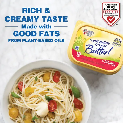 I Can't Believe It's Not Butter European Blend Original Spread, 17.3 oz Tub thumbnail 4