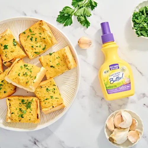 I Can't Believe It's Not Butter! Garlic Flavored Buttery Spray 8 fl oz Bottle thumbnail 4