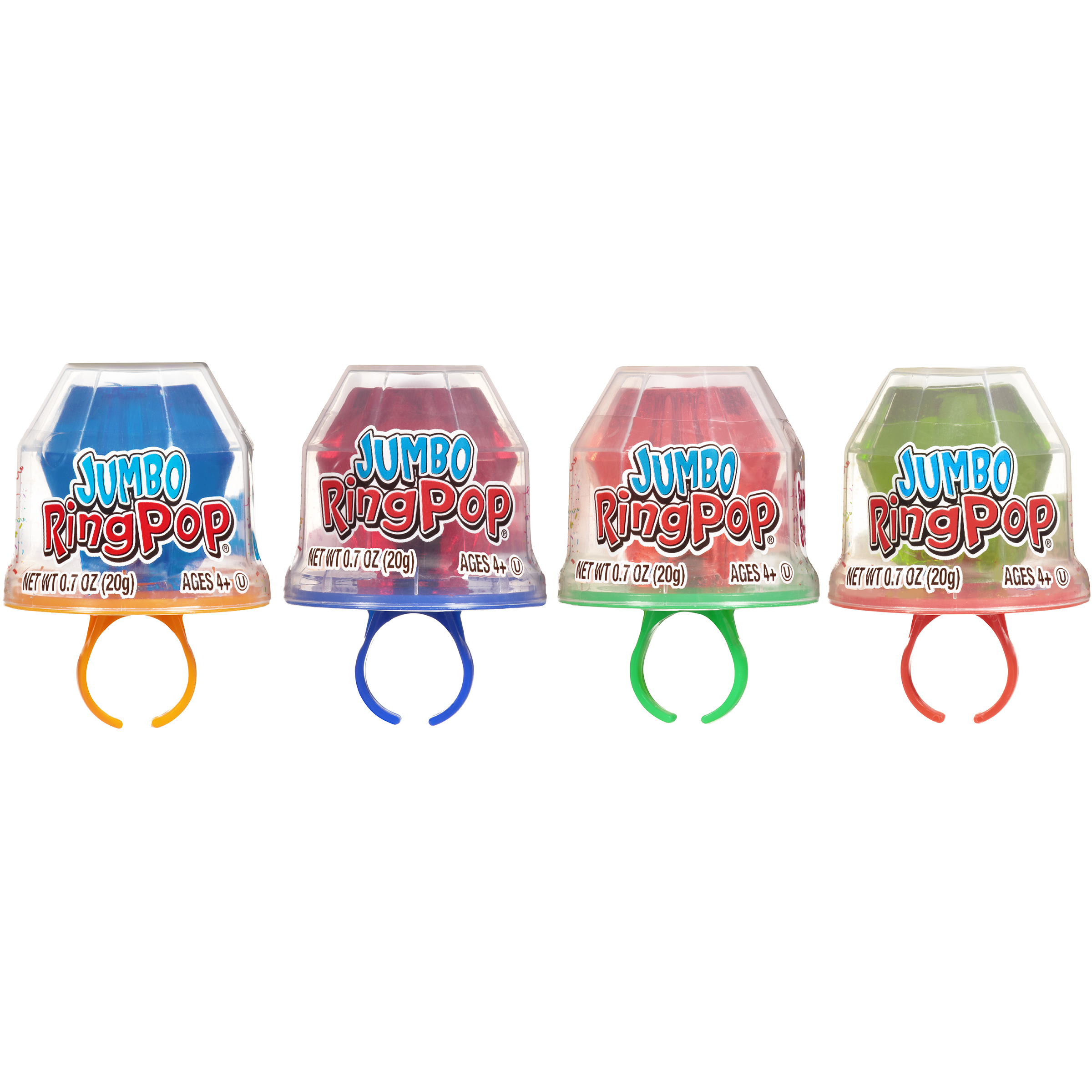 Jumbo Ring Pop Individually Wrapped Lollipops thumbnail 3