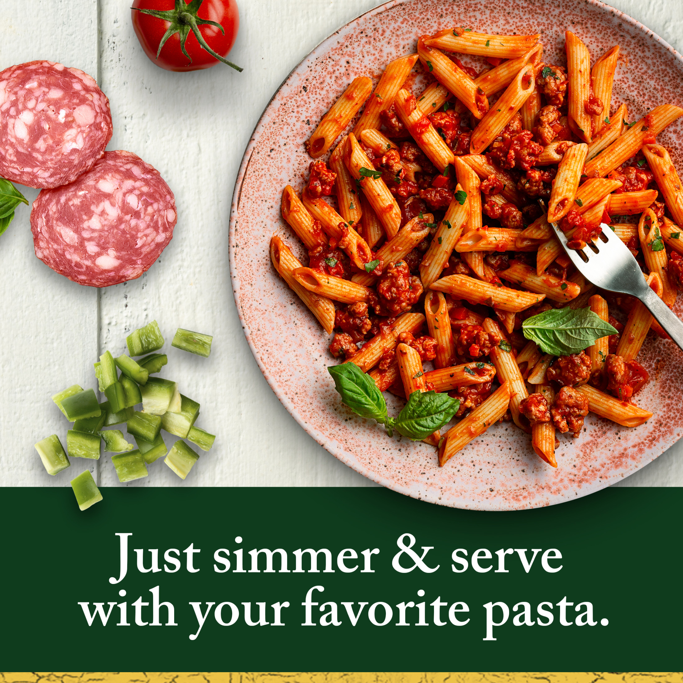 Classico Italian Sausage Spaghetti Pasta Sauce with Peppers & Onions, 24 oz. Jar thumbnail 3