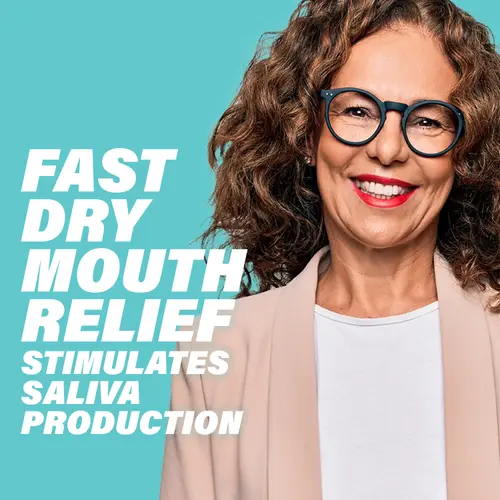 ACT Dry Mouth Moisturizing Gum With Xylitol, Soothing Mint, 20 ct. thumbnail 4