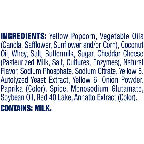 O-Ke-Doke Popcorn, Hot Stuff Cheese Popcorn, 7.5 oz Bag thumbnail 4