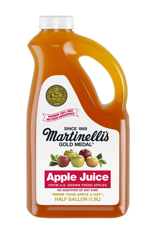Martinelli's Gold Medal 100% Apple Juice, Shelf-Stable, 64 fl oz