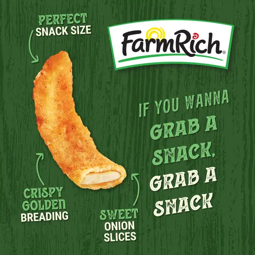 Farm Rich Sweet Onion Petals with Aussie Dipping Sauce, 15 oz (Frozen Snacks and Appetizers) thumbnail 2