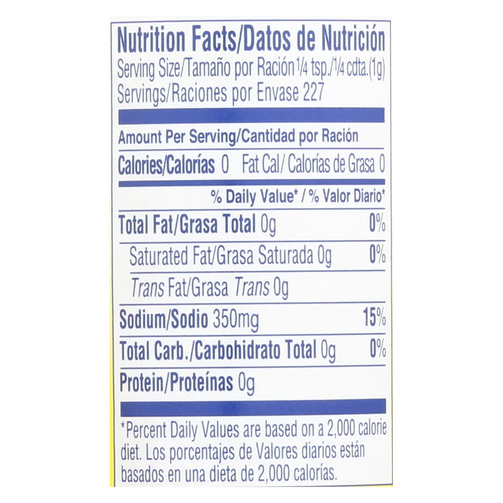 Goya All Purpose Seasoning with Pepper, 8 OZ thumbnail 3