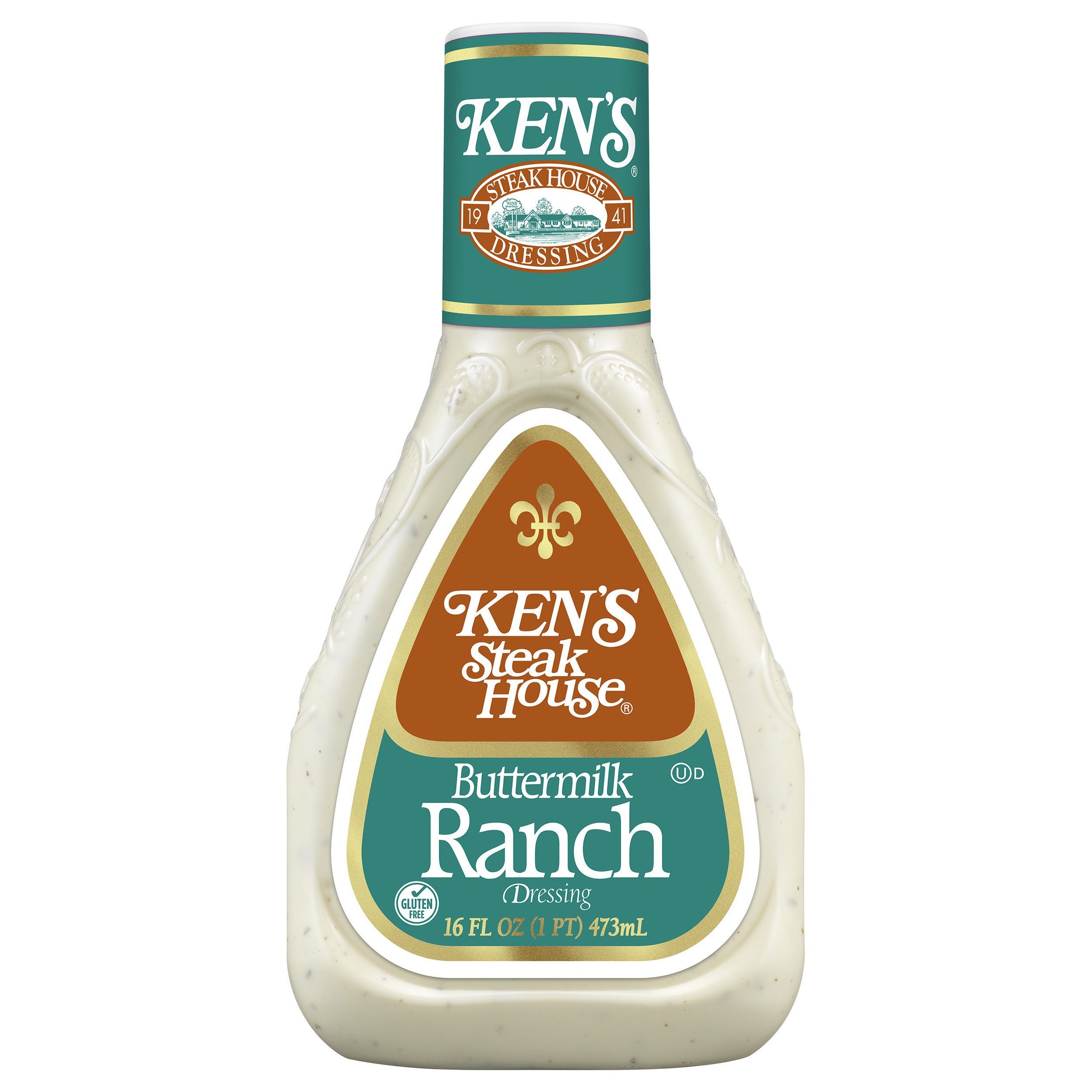 Ken's Steak House Buttermilk Ranch Salad Dressing 16 oz thumbnail 2