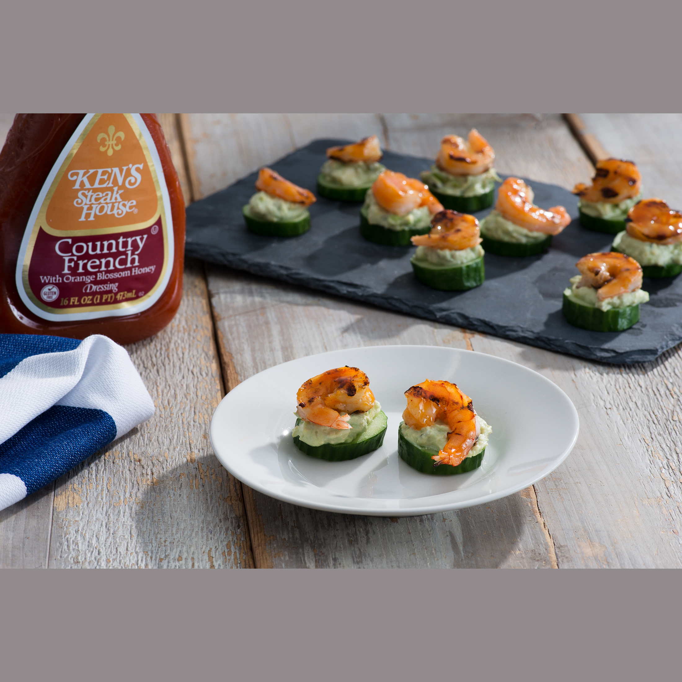 Ken's Steak House Country French with Orange Blossom Honey Salad Dressing, 16 fl. oz. thumbnail 3