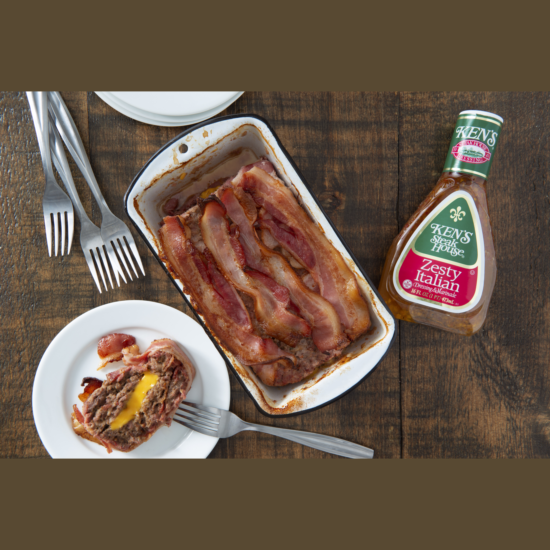 Ken's Steak House Zesty Italian Dressing & Marinade 16 fl oz thumbnail 3