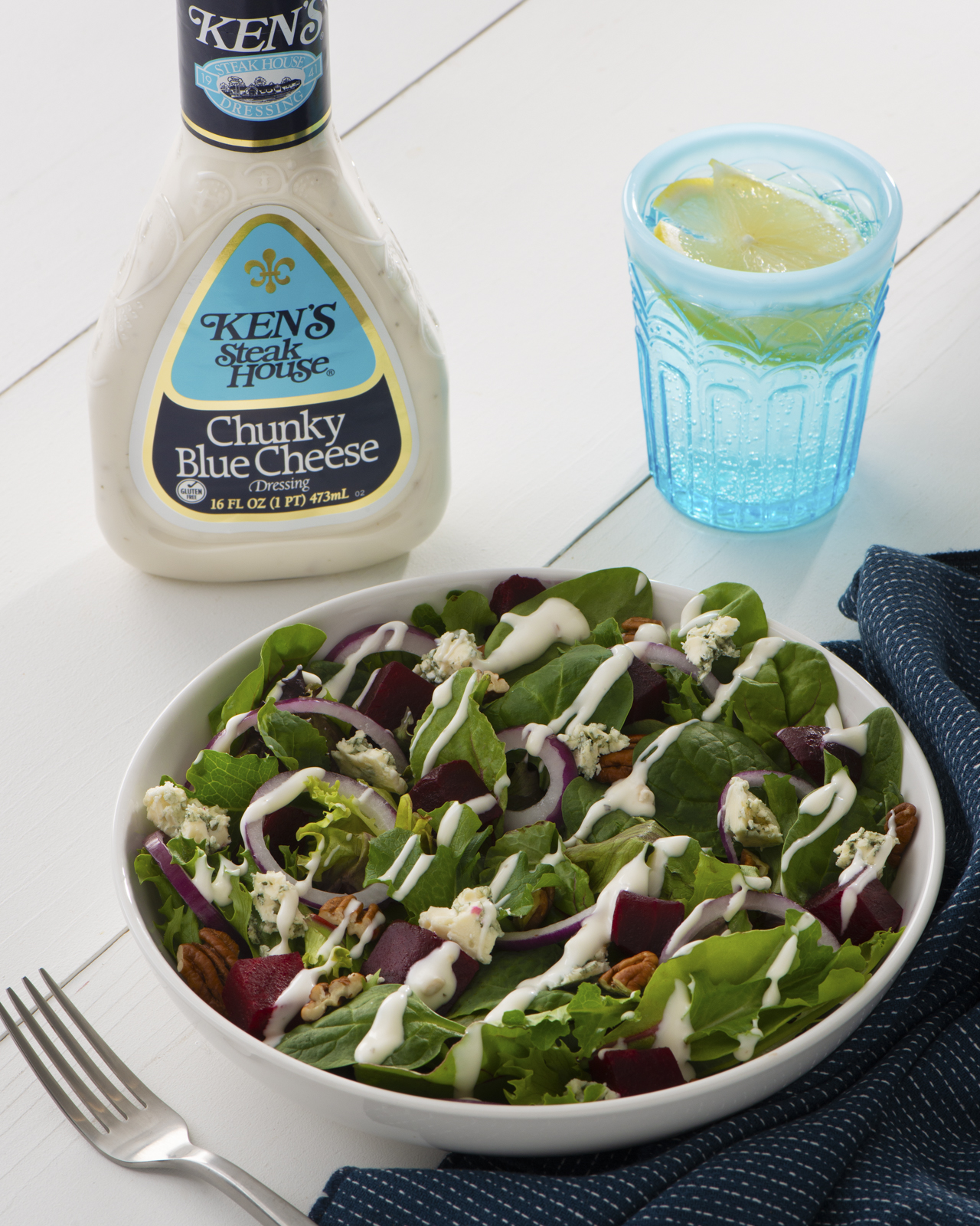 Ken's Steak House Chunky Blue Cheese Dressing 16 fl oz thumbnail 4
