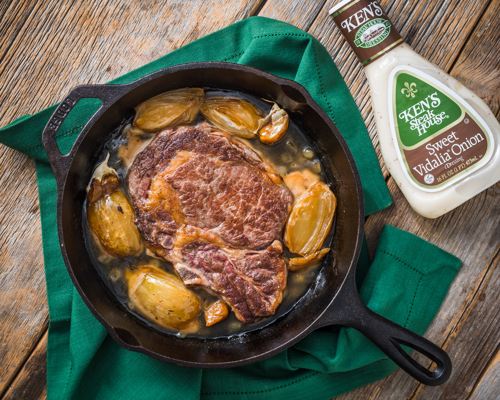 Ken's Steak House Sweet Vidalia Onion Dressing 16 fl oz thumbnail 3