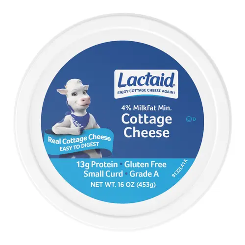 Lactaid Lactose-Free 4% Cottage Cheese, 16 oz thumbnail 2