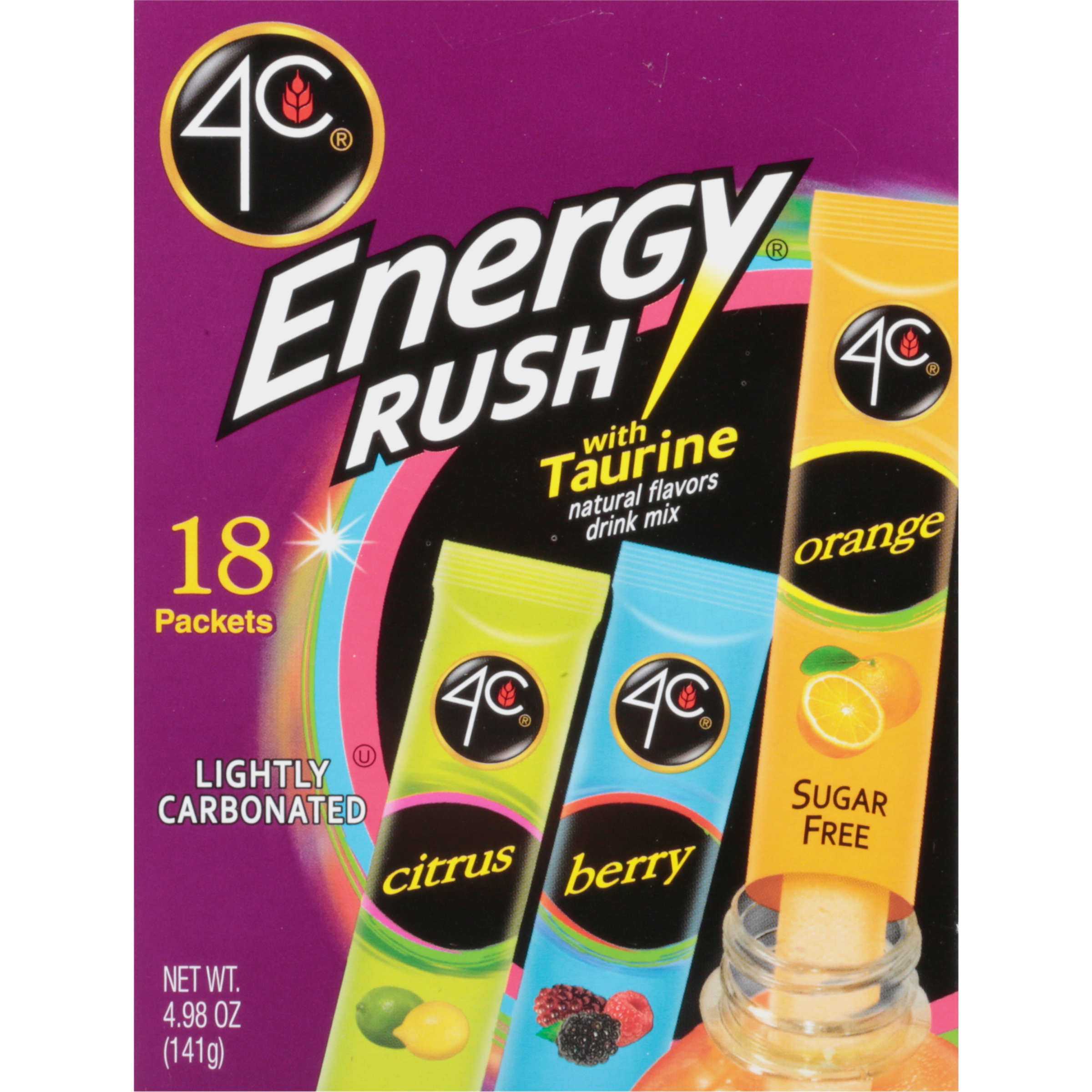 4C Energy Rush with Taurine Variety Pack Drink Mix thumbnail 3