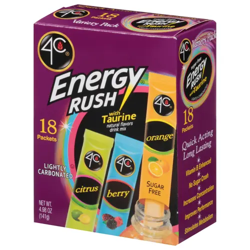 4C Energy Rush with Taurine Variety Pack Drink Mix thumbnail 4