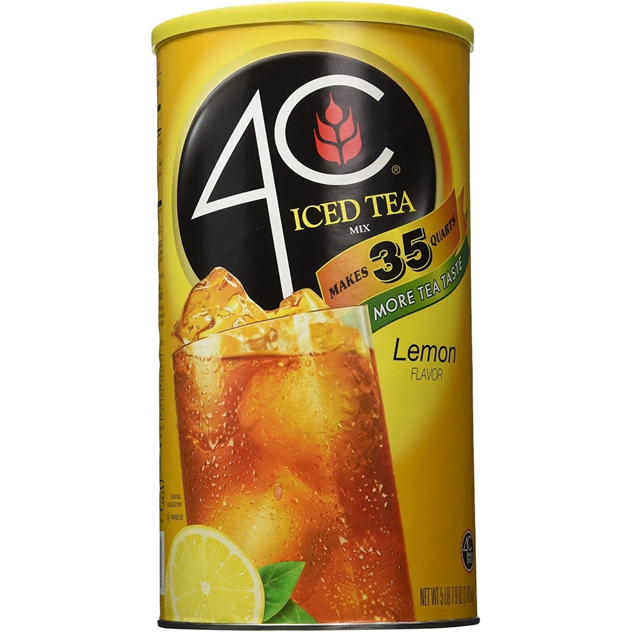 4C Lemon Iced Tea Mix, 5.49 Lb Bag