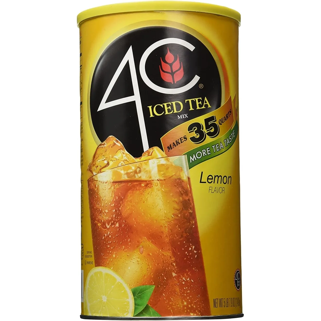 4C Lemon Iced Tea Mix, 5.49 Lb Bag