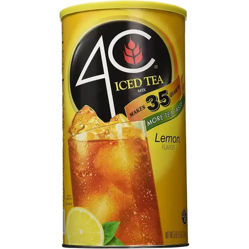 4C Lemon Iced Tea Mix, 5.49 Lb Bag
