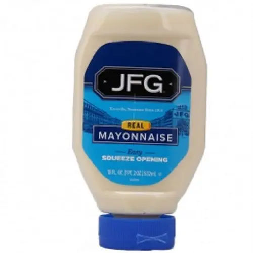 JFG Real Mayonnaise, 18 fl oz Squeeze Bottle thumbnail 3