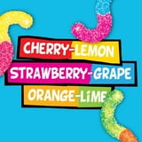Trolli Sour Brite Crawlers, Candy, Cherry-Lemon, Strawberry-Grape & Orange-Lime, Sweet and Sour, Gummy Worms, 7.2 oz thumbnail 3