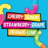 Trolli Sour Brite Crawlers, Candy, Cherry-Lemon, Strawberry-Grape & Orange-Lime, Sweet and Sour, Gummy Worms, 7.2 oz thumbnail 3