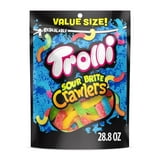 Trolli Sour Brite Crawlers, Candy, Cherry-Lemon, Strawberry-Grape & Orange-Lime, Sweet and Sour, Gummy Worms, 28.8 oz thumbnail 2