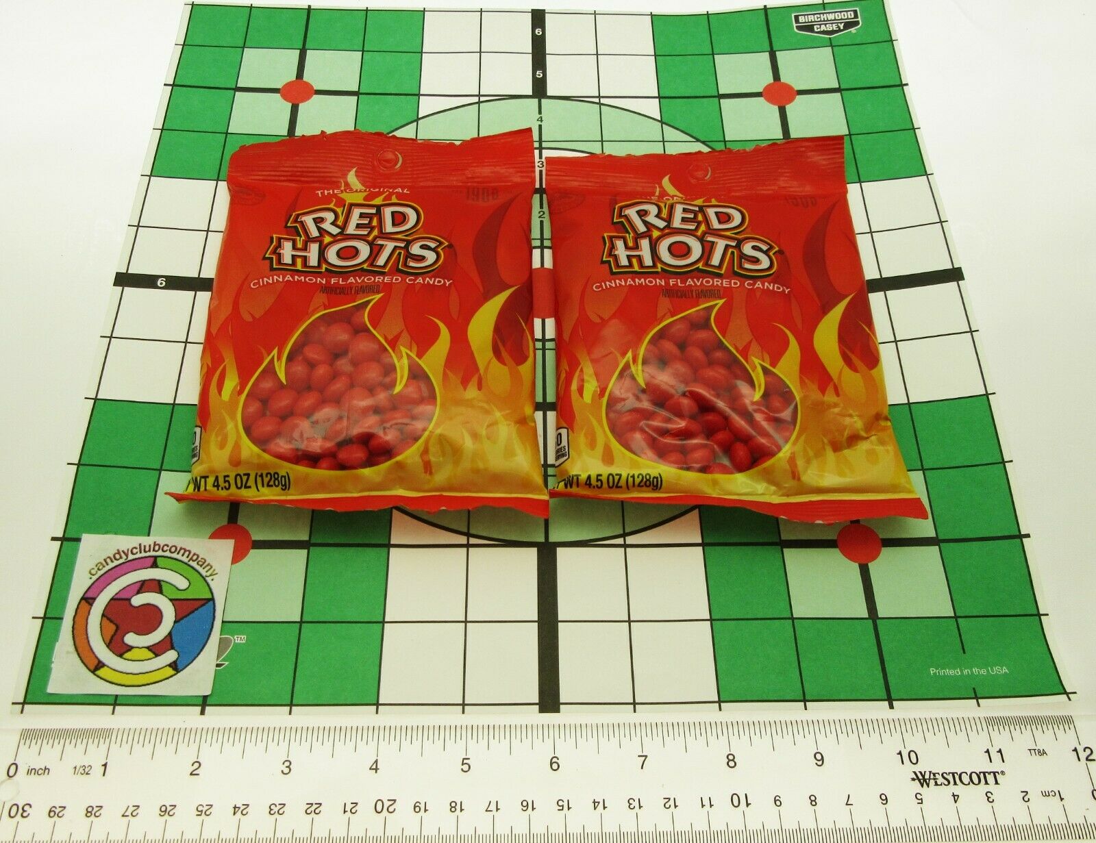 Redhots Cinnamon Candy 2 bags 4.5oz Red Hots Candies Sweets thumbnail 3