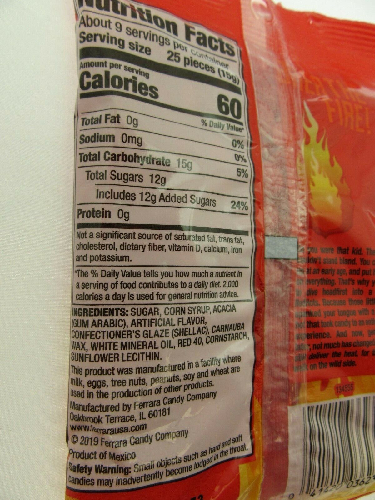 Redhots Cinnamon Candy 2 bags 4.5oz Red Hots Candies Sweets thumbnail 4