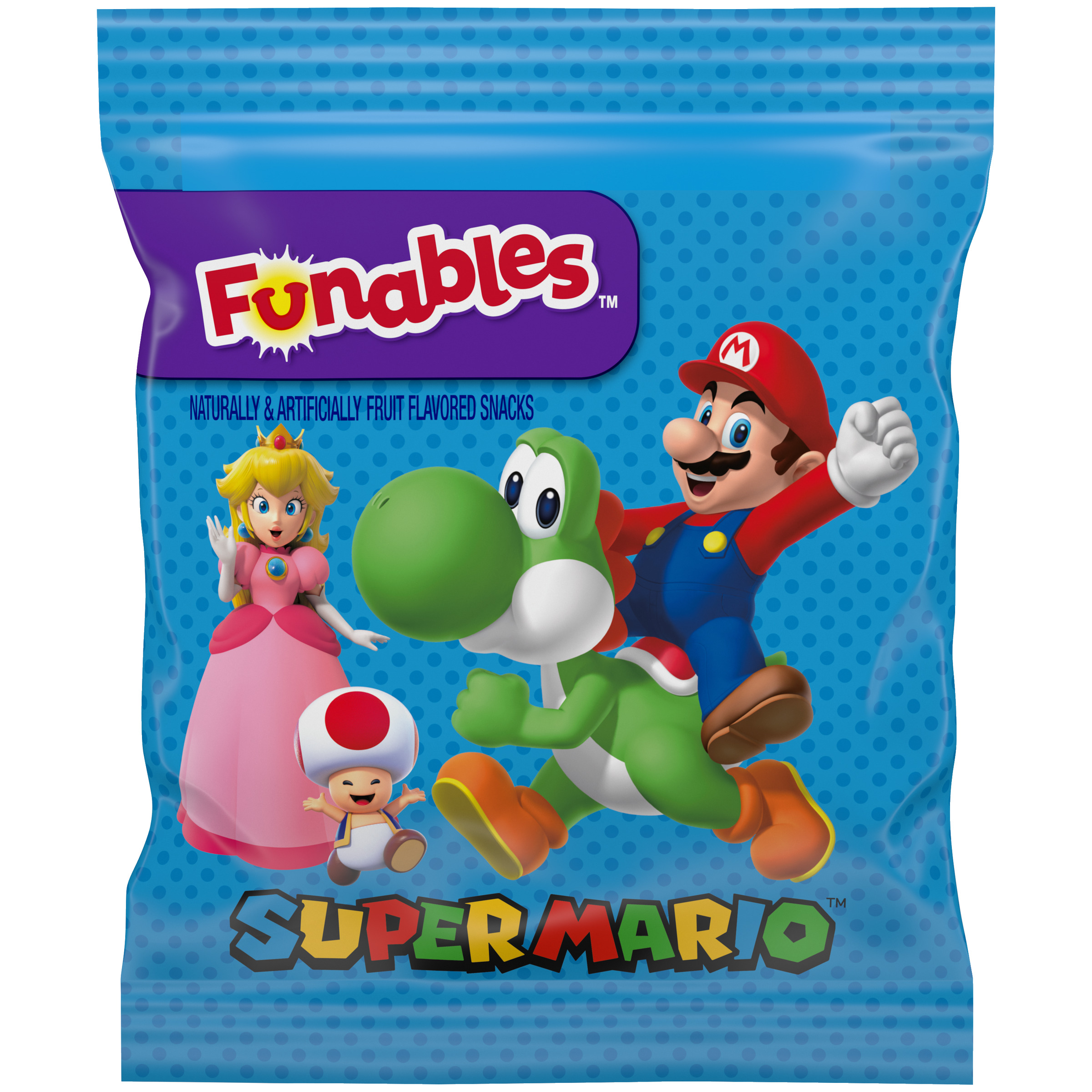Funables Fruit Flavored Snacks, Super Mario, 0.8 oz, 10 Count thumbnail 2