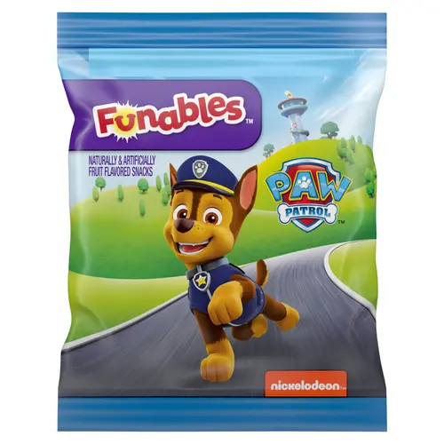 Funables Fruity Snacks, PAW Patrol, Assorted Fruit, Flavored Snacks, 0.8 oz 10 ct thumbnail 2