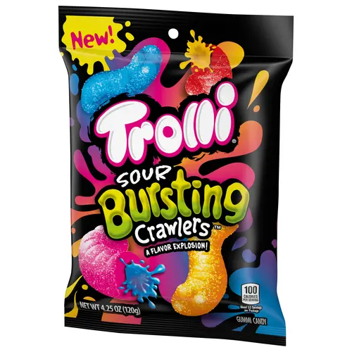 Trolli Sour Bursting Crawlers Gummy Candy, 4.25oz thumbnail 4