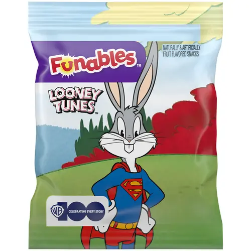 Funables Fruit Flavored Snacks, Looney Tunes, 0.8 oz, 22 Count thumbnail 3