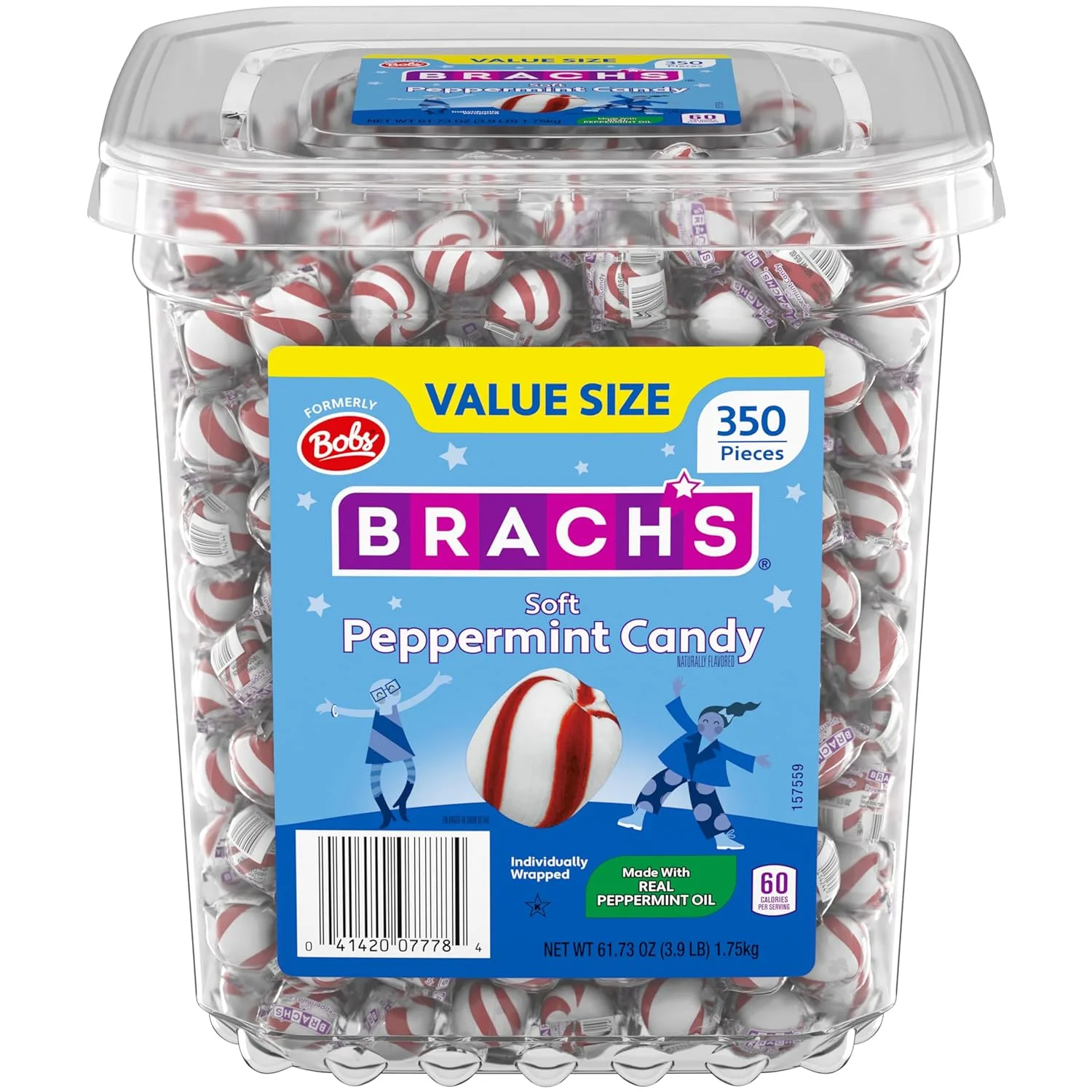 Brach's Soft Peppermint Candies, 350 Count